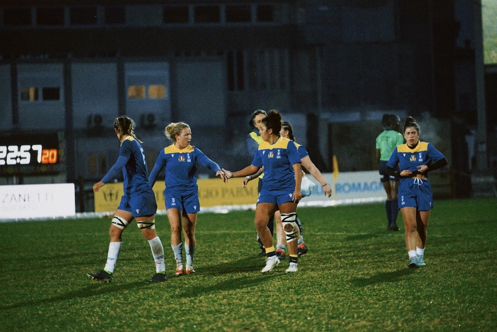 Veronica Madia 30 anni Rugby Colorno e Giada Franco 28 anni Rugby Colorno ph. credits Giulia Ragni per Zebre Parma