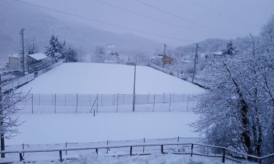 campo Comunale Don Bosco di Palanzano innevato