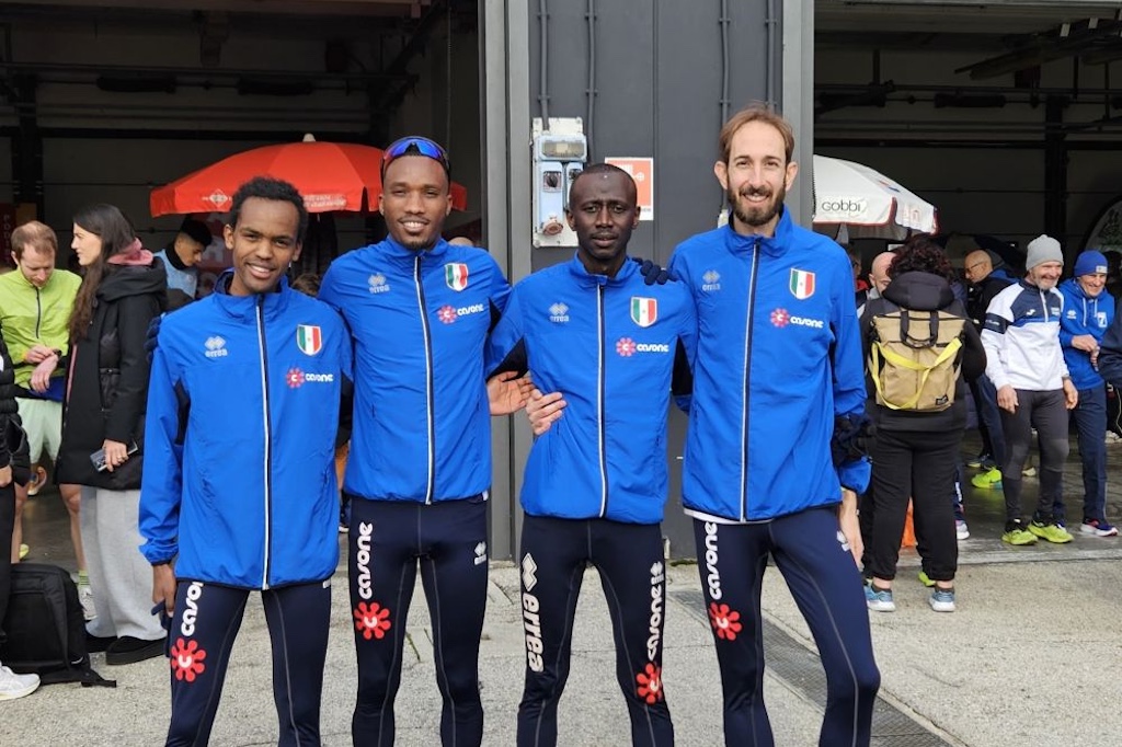 la squadra dellAtletica Casone Noceto al Misano GPrun