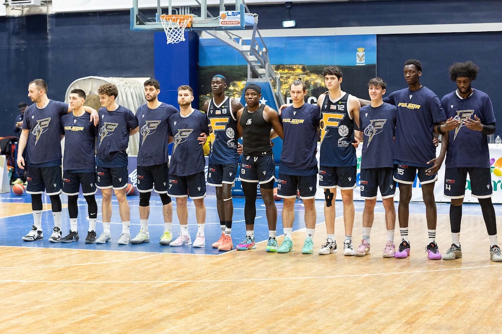 la squadra ospite in Virtus Ragusa Foppiani Fulgor Fidenza 66 67 30a giornata Serie B basket 2024 2025