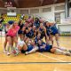 lesultanza delle ragazze del Galaxy Volley Collecchio dopo la vittoria per 0 3 a Mapello contro la capolista Brembo Serie B2 pallavolo femminile