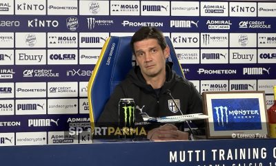 mister Cristian Chivu in conferenza stampa il 28.2.2025