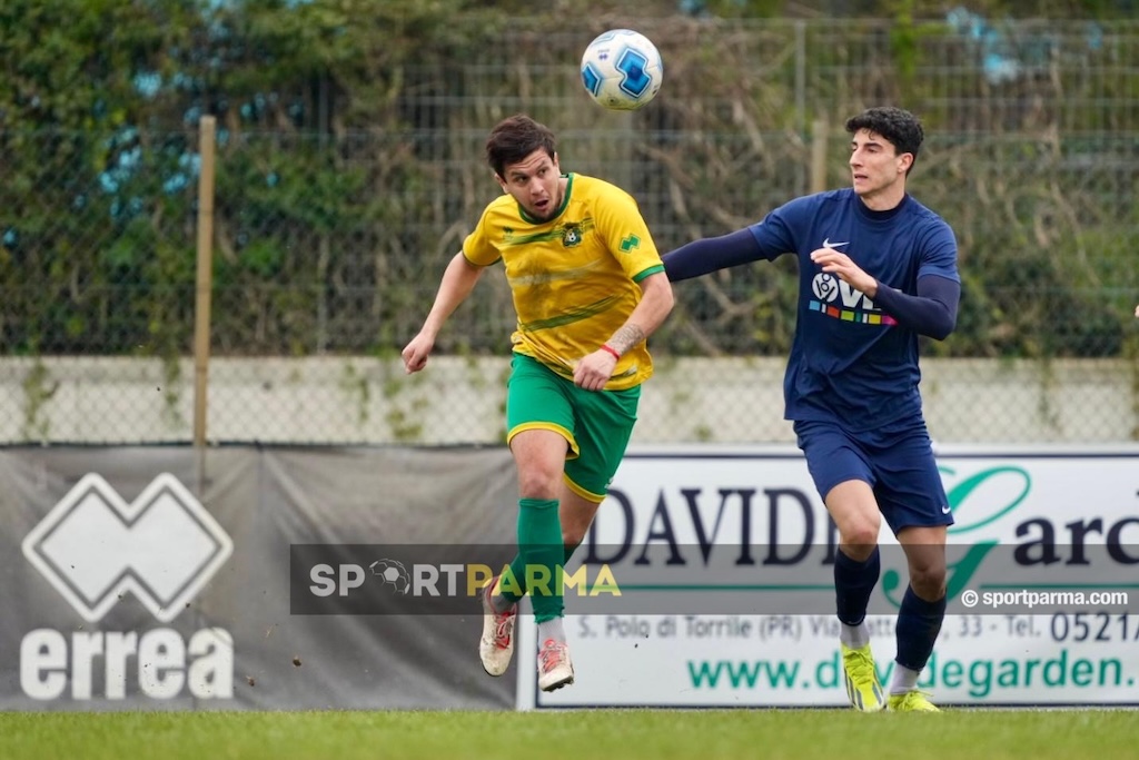 Agustin Gallego in azione in Colorno Rolo 0 0 28a giornata Eccellenza 2024 2025