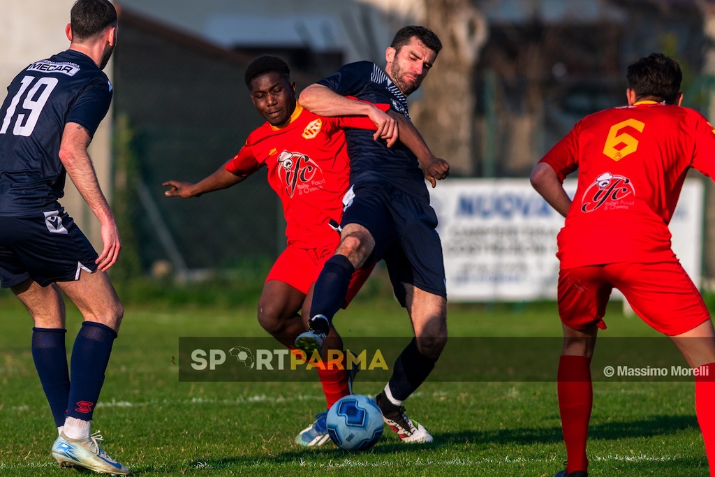 Futura Fornovo Medesano Carignano 1 1 28a giornata Promozione gir. A 2024 2025 Allan Azuka Abumujor e Simone Pessagno