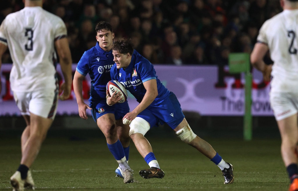 Giacomo Milano Rugby Noceto capitano della nazionale italiana U20 di rugby