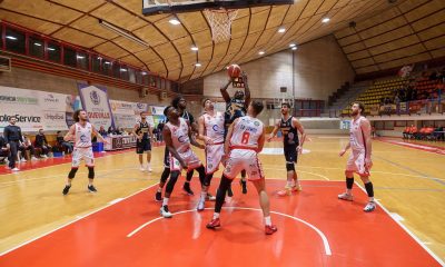 Levi Guimdo Valdo in Civitus Vicenza Foppiani Fulgor Fidenza 50 55 15a giornata Serie B Nazionale Basket 2024 2025