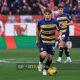 Monza Parma 1 1 29a giornata Serie A 2024 2025 Adrian Bernabe palla al piede