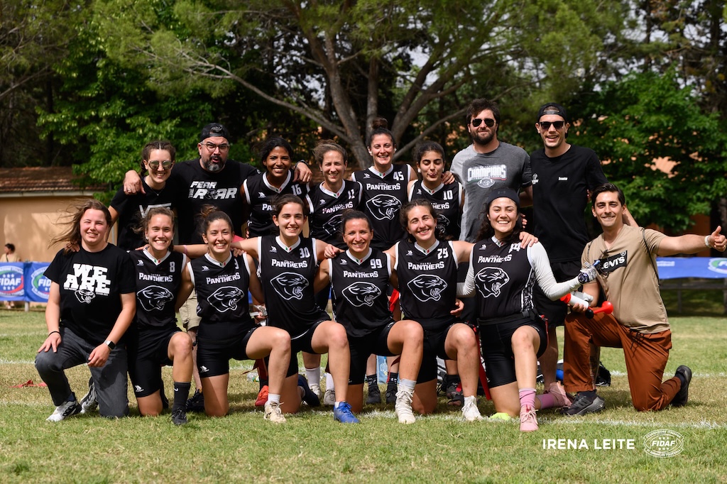 Panther Parma Flag Football femminile ph. credits Irena Leite