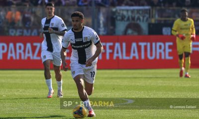 Parma Torino 2 2 28a giornata Serie A 2024 2025 Simon Sohm palla al piede