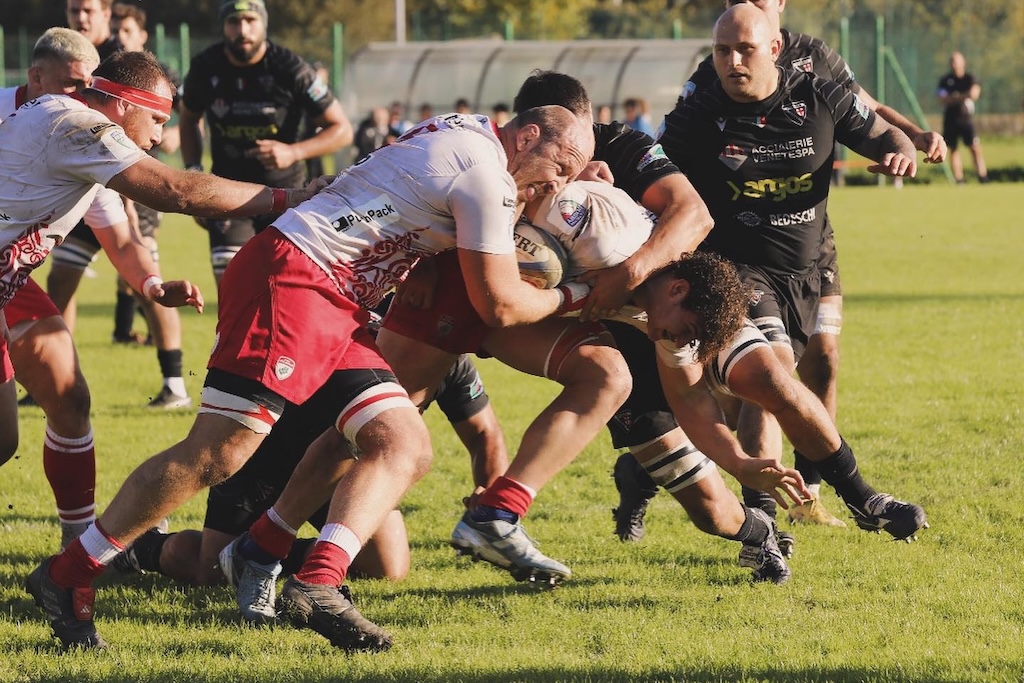 Petrarca Rugby vs HBS Colorno 36 15 4a giornata Serie A Elite 2024 2025