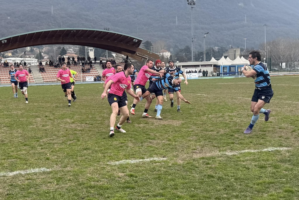 Rugby Lecco vs Rugby Noceto 8 23 14a giornata Serie A rugby 2024 2025