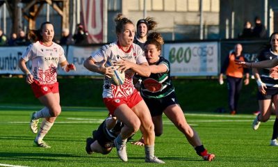 Veronica Madia in azione in SIA MPL Rugby Colorno vs CUS Milano 43 13 Serie A Elite Femminile 2024 2025 XII giornata