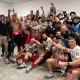 lHBS Rugby Colorno 1975 festeggia la vittoria nel derby del Po a Viadana 22 24 XV giornata 2024 2025 10 10