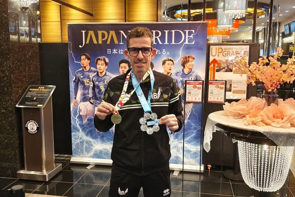 latleta fidentino Giorgio Bosi completa a Tokyo le sei World Marathon Majors