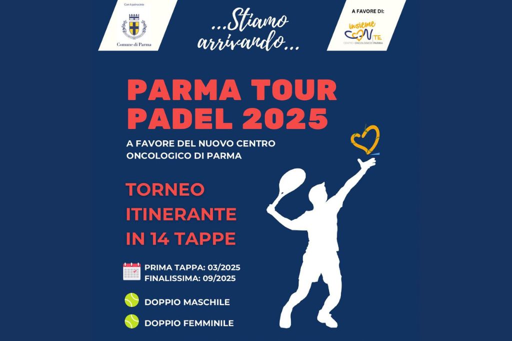 locandina Parma Padel Tour 2025