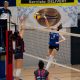 schiacciata di Stefania Russo durante la gara vinta dal Galaxy Volley Collecchio 3 0 contro Prefabbricati Moioli Bergamo 18a giornata SerieB2 volley femminile