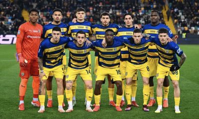 undici di partenza gialloblu in Udinese Parma 1 0 27a giornata 2024 2025