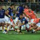 2025 04 25 XVI turno URC 2024 2025 Zebre Parma Edinburgh Rugby 25 25 Alessandro Fusco passa il pallone