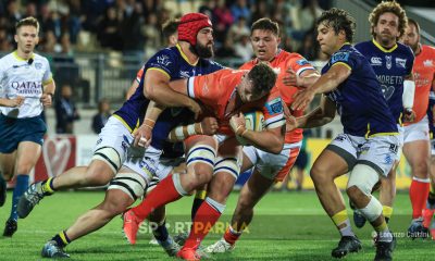 2025 04 25 XVI turno URC 2024 2025 Zebre Parma Edinburgh Rugby 25 25 Matteo Canali placca un avversario