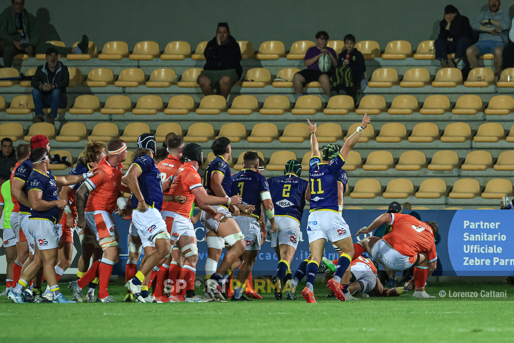 URC: il XV delle Zebre Parma per la sfida col Leinster 1 2025 04 25 XVI turno URC 2024 2025 Zebre Parma Edinburgh Rugby 25 25 mucchio