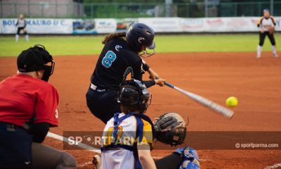 Bernardi Chiara in Pubbliservice Old Parma vs Bertazzoni Collecchio 4a giornata Serie A1 softball 2025 foto Simone Ferrari