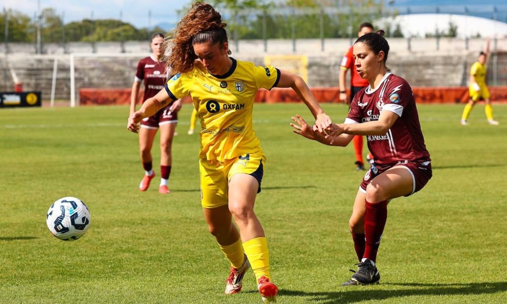 Parma Women, 2 gol per 3 punti ad Arezzo. E Copetti para un rigore 1 Gaia Lonati in Arezzo Parma 0 2 27a giornata Serie B femminile 2024 2025