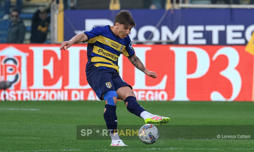 Parma Inter 31a giornata Serie A 2024 2025 Adrian Bernabe