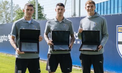 la AFA Internacional premia Nahuel Estevez Lautaro Valenti e Mateo Pellegrino amabasciatori argentini del Parma