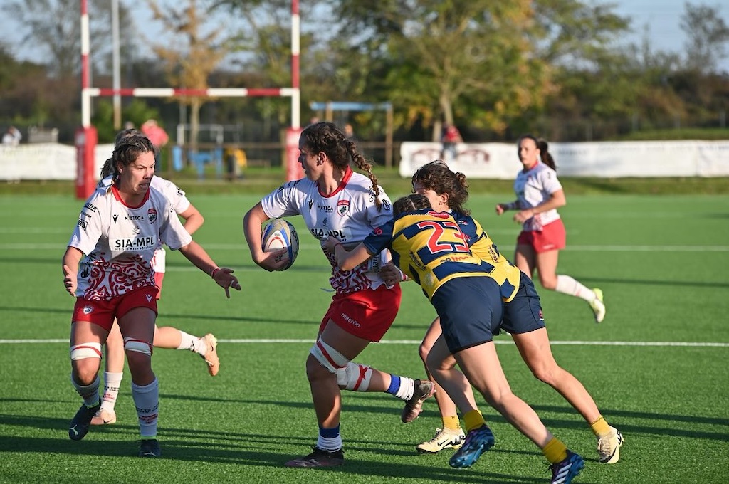 Coppa Conference: Furie Rosse Colorno sconfitte in rimonta 1 unazione di Furie Rosse Rugby Colorno femminile vs Villorba 17 0 Serie A Elite femminile rugby 2024 2025