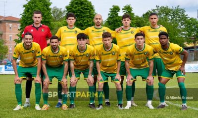 undici di partenza gialloverde in Colorno Virtus Castelfranco 3 0 33a giornata Eccellenza gir. A 2024 2025