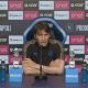 Antonio Conte allenatore Napoli in conferenza stampa