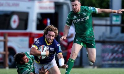 Bautista Stavile in Zebre Parma Connacht Rugby 12 22 URC XVIII turno