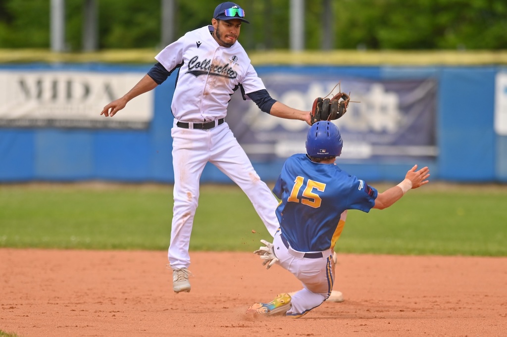 Baseball A: sweep Crocetta, exploit Oltretorrente in gara1 1 CIEMME OLTRETORRENTE CAMEC COLLECCHIO EDOARDO CORNELLI ELIMINATO IN SECONDA GUZMAN NUNEZ EDOARDO JESUS FOTO k73 OLDMANAGENCY