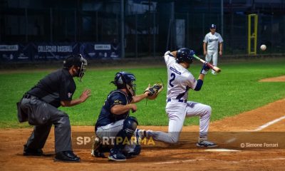 Camec Collecchio vs Farma Crocetta gara1 Serie A baseball 2025 ricezione foto Simone Ferrari