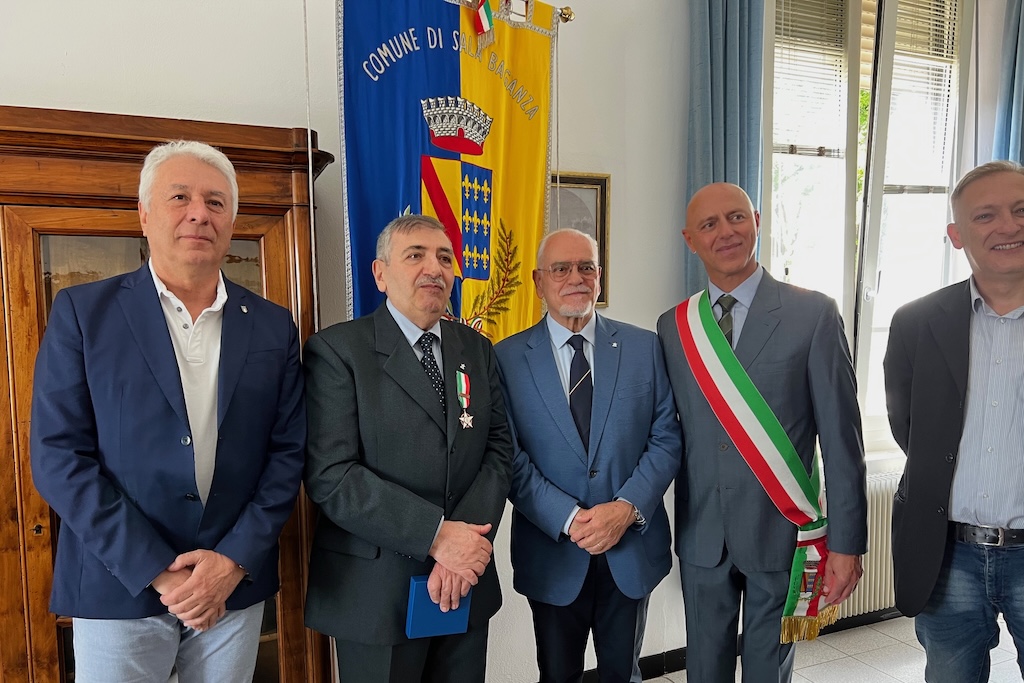 Junior Parma: stella di bronzo del CONI al presidente Caravita 1 Caravita premiazione