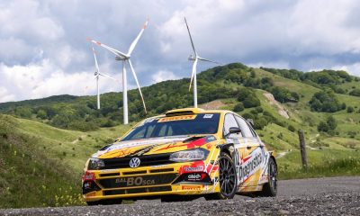 Fabio Federici in azione nel Rally Internazionale del Taro 2024