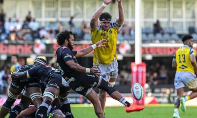 Francesco Ruffolo in azione Zebre Parma