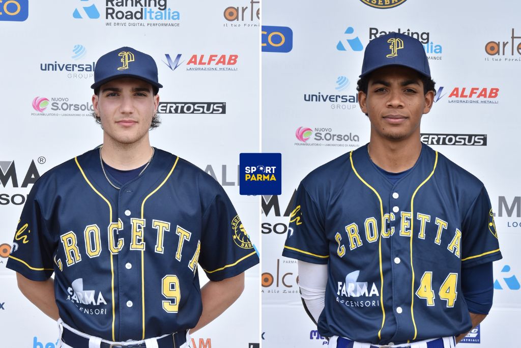 Baseball A: la stagione della Farma Crocetta parte da Collecchio 1 Francesco Segreto e Brain Severino Farma Crocetta