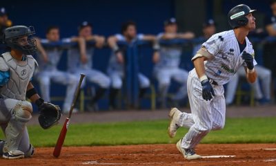 Gabriele Angioi fuoricampo Foto Corrado Benedetti per Parma Clima baseball