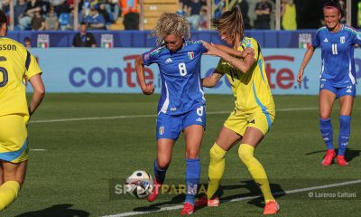 Italia femminile vs Svezia femminile 0 0 allo stadio Tardini di Parma 5a giornata womens Nations League 2024 2025 Emma Severini