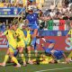 Italia femminile vs Svezia femminile 0 0 allo stadio Tardini di Parma 5a giornata womens Nations League 2024 2025 Martina Piemonte svetta di testa