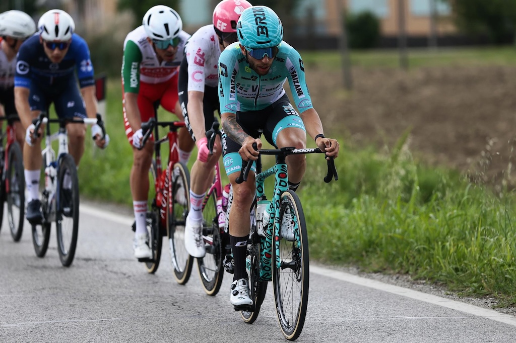 Giro 2025: ad Asgreen la 14ª tappa, Marcellusi protagonista 1 Martin Marcellusi VF Group Bardiani CSF Faizane alla 14esima tappa del Giro dItalia
