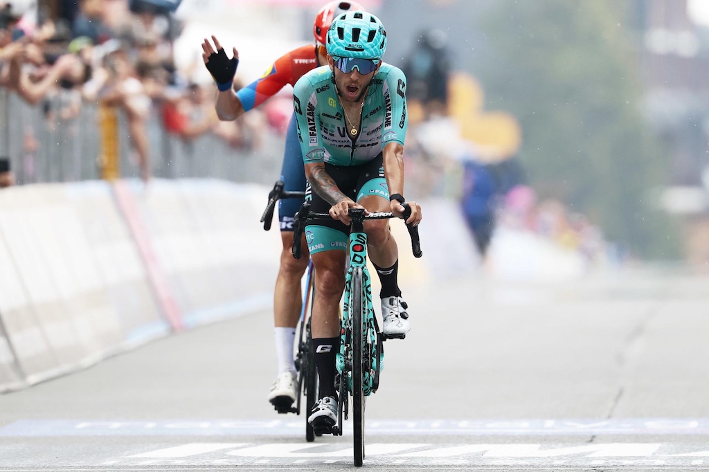 Giro d'Italia: Marcellusi è 6° nella penultima tappa 1 Martin Marcellusi VF Group Bardiani CSF Faizane nella penultima tappa del Giro dItalia 2025