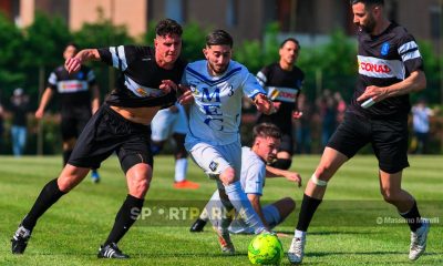 Noceto San Secondo 5 2 dcr 1 1 dts spareggio promozione Prima Categoria gir. A 2024 2025 Filippo DAquino tra Raffaele Gratis e Giuseppe Patera