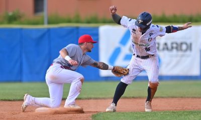 PARMABASEBALL BIGMAT GROSSETO ASTORRI OUT DA SELLAROLI