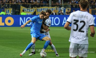 Parma Napoli 0 0 37a giornata Serie A 2024 2025 Alessandro Circati marca Scott McTominay