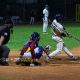 Piazza batte durante gara2 fra Collecchio Baseball e Farma Crocetta Serie A Baseball 2025