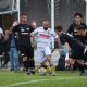 Real Sala Baganza Team Santa Maria Lesignano 1 0 playout Prima Categoria gir. B 2024 2025 Lorenzo Zuelli in mezzo ai difensori ospiti