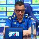 Roberto DAversa allenatore Empoli in conferenza stampa