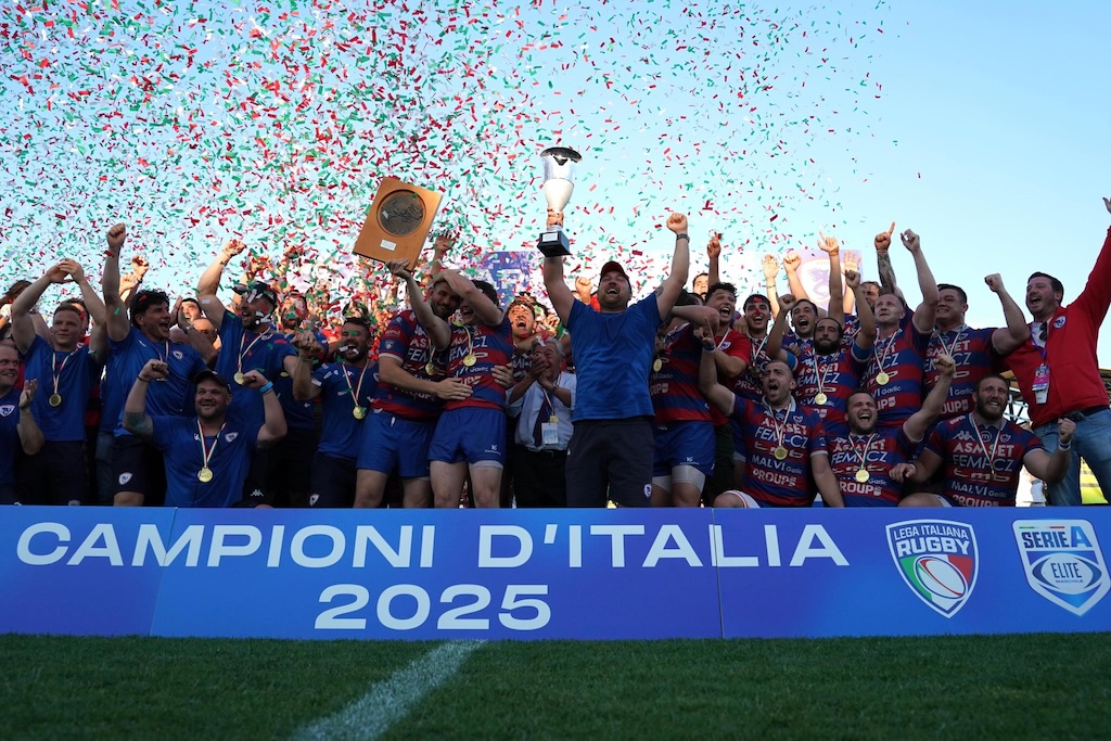 Serie A Élite: il Rugby Rovigo è campione d’Italia al Lanfranchi di Parma 1 Rugby Rovigo Delta campione dItalia nella finale scudetto di Serie A Elite 2024 2025 allo stadio Sergio Lanfranchi di Parma